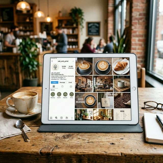 Grind Coffee Co. Interface